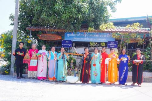 OTOPนวัตวิถี บ้านแม่พระประจักษ์ อำเภอสองพี่น้อง จังหวัดสุพรรณบุรี
